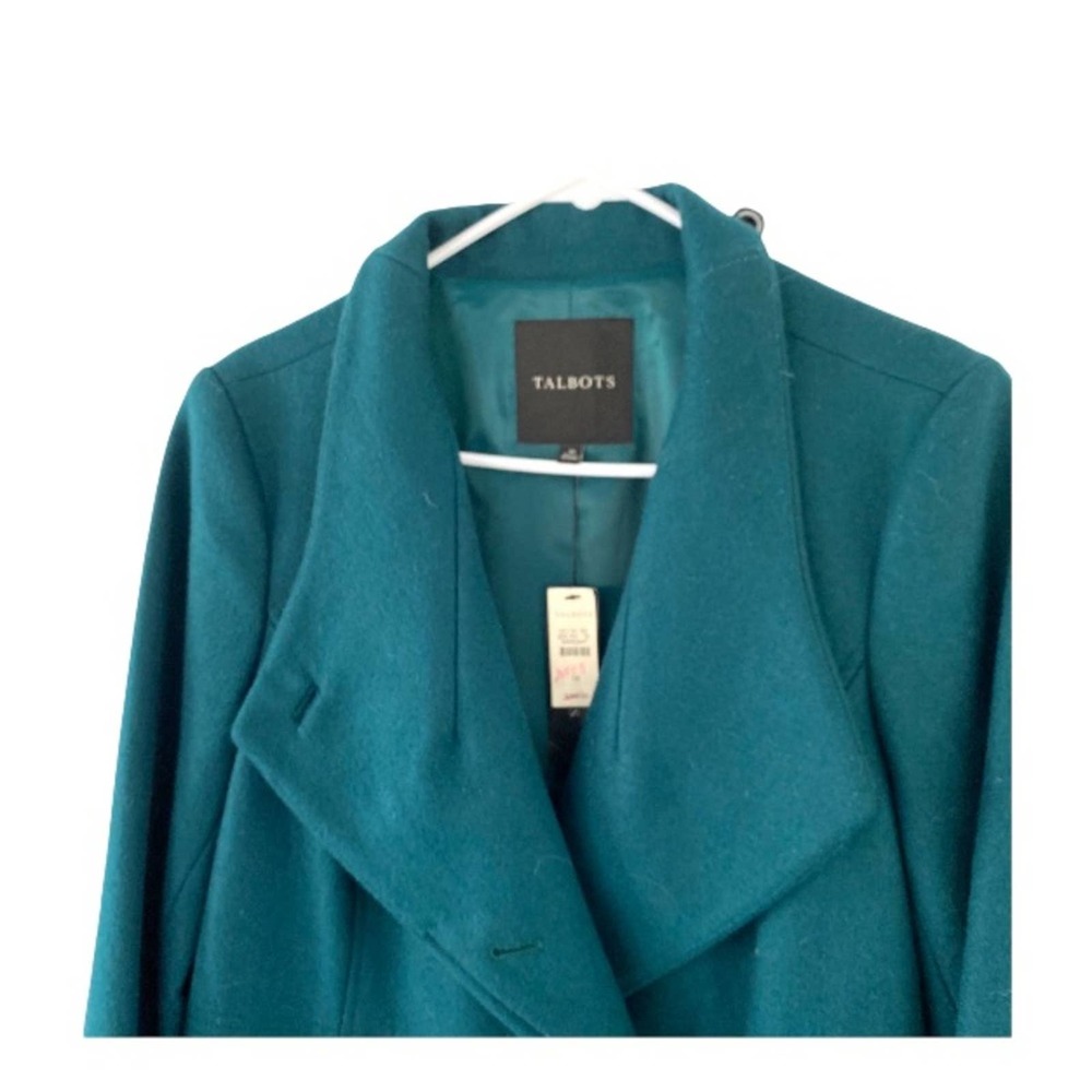 Talbots Wool Blend MIDI Dress Coat - Picture 4 of 10